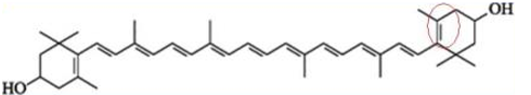 product-490-88 Zeaxanthin structural formula